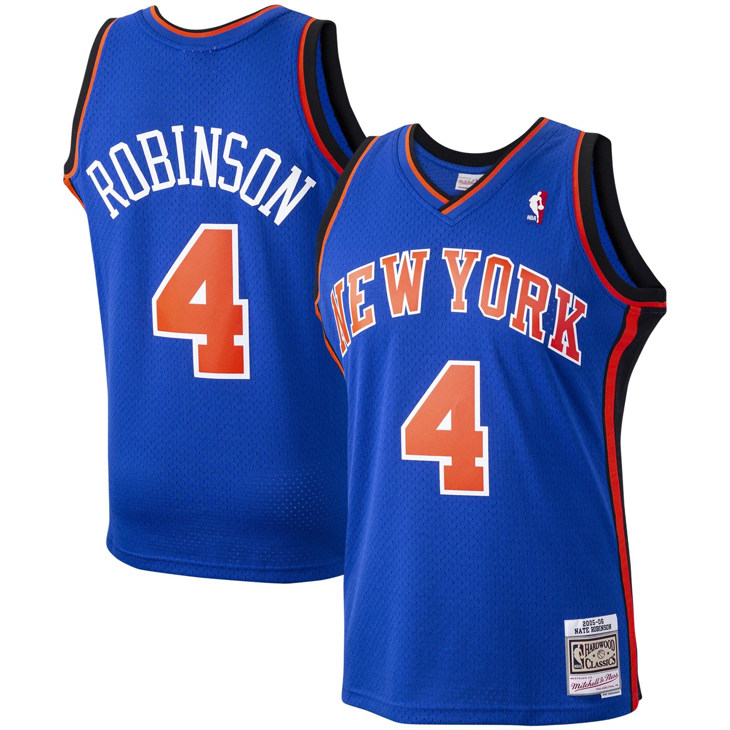 Nate Robinson New York Knicks Mitchell & Ness Hardwood Classics Swingman Jersey - Blue