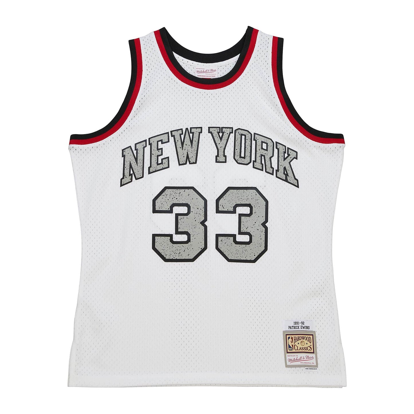 Cracked Cement Swingman Patrick Ewing New York Knicks 1991-92 Jersey